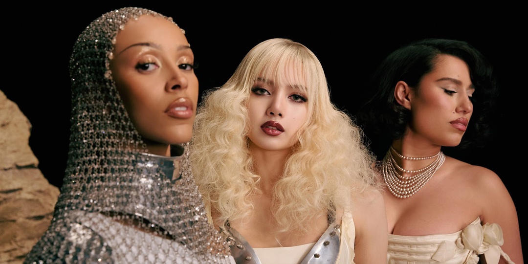 BLACKPINK's LISA, Doja Cat & RAYE are 'Born Again' in their stylish new single – watch
