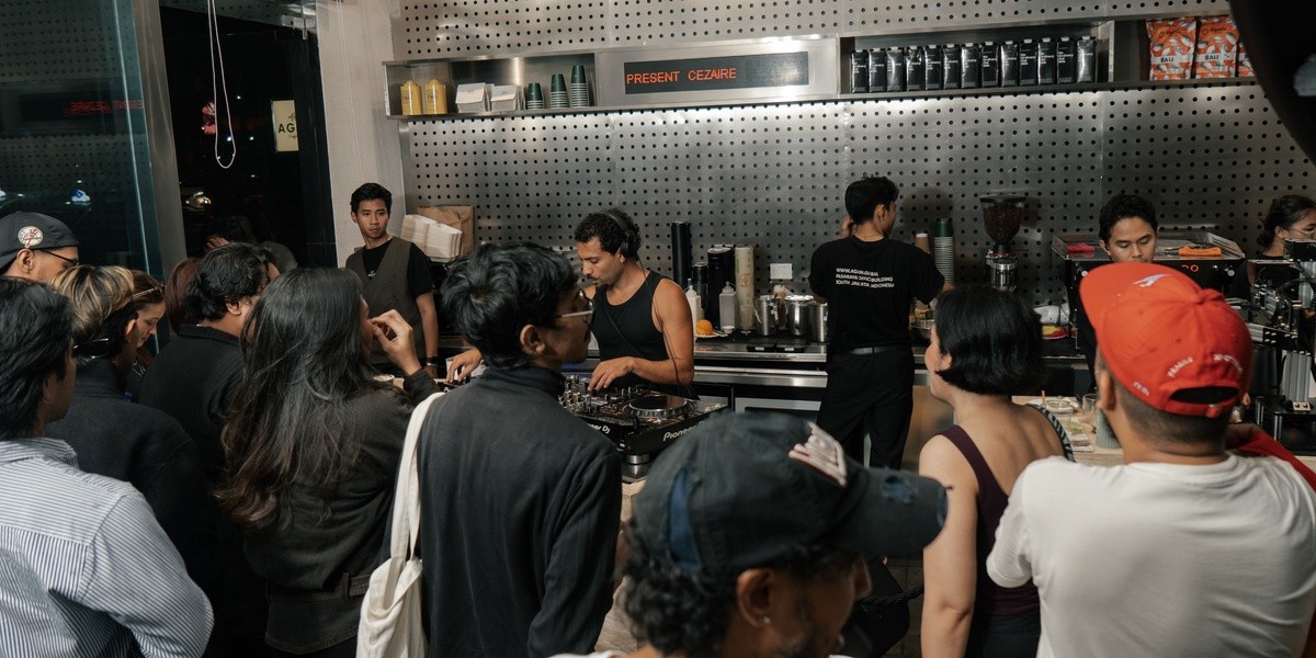 AGAIN celebrates 1 year of coffee & music discovery with Cezaire in Jakarta