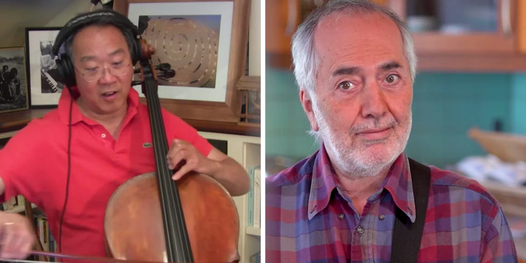 Yo-Yo Ma collaborates with Raffi for the 40th-anniversary edition of 'Baby Beluga' – watch