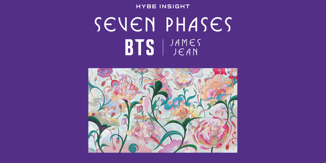 HYBE INSIGHT's 'BTS X JAMES JEAN: SEVEN PHASES EXHIBITION' is coming to Singapore this December