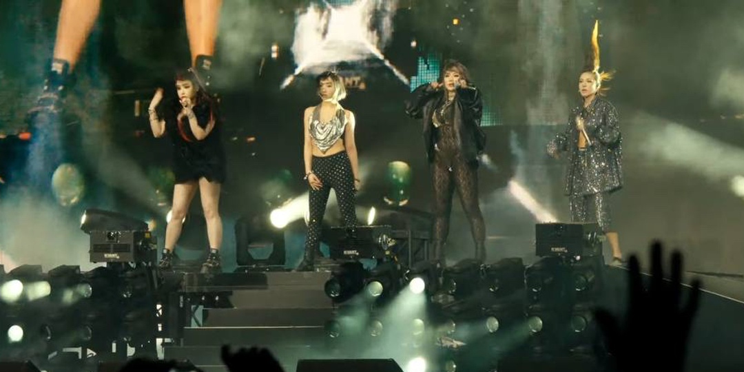 2NE1 reunite at Coachella 2022, CL, Dara, Park Bom, and Minzy perform 'I Am The Best'