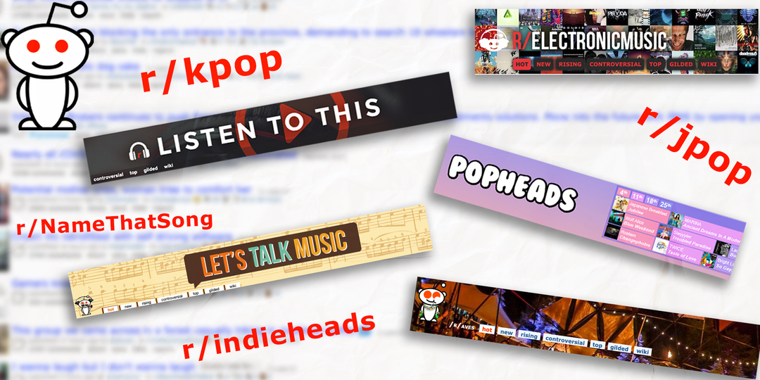 The 13 top music subreddits 