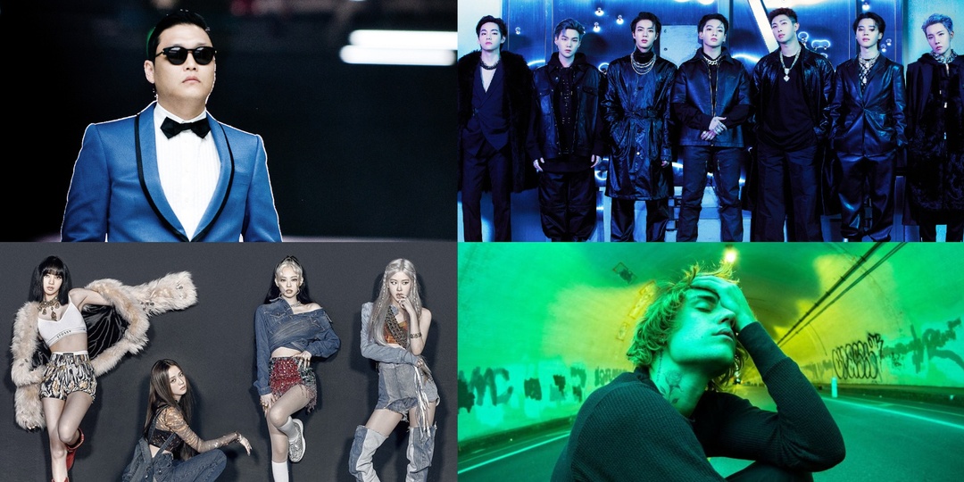 YouTube to honour Billion Views Club members, including BTS, BLACKPINK, PSY, and Justin Bieber