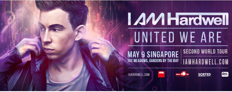 I AM HARDWELL UNITED WE ARE SINGAPORE