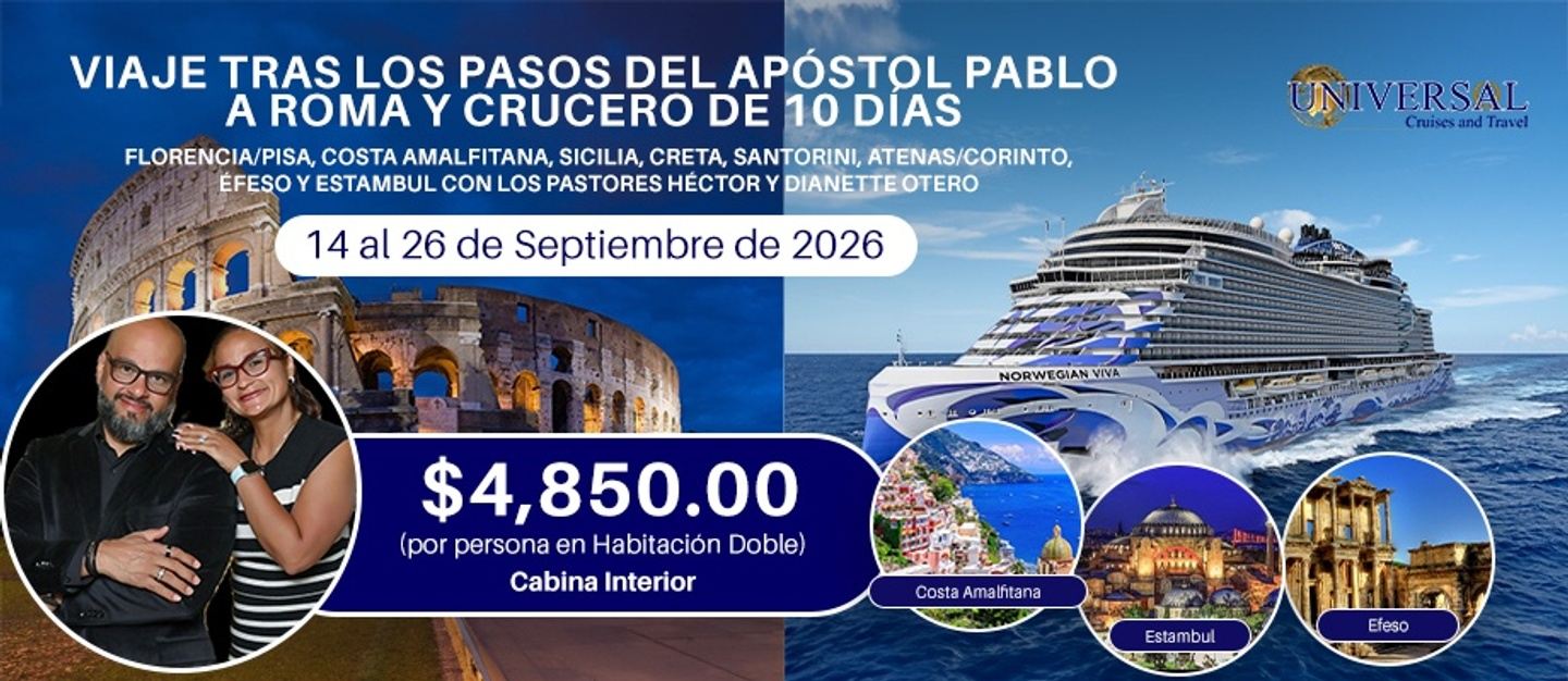 Tras los Pasos del Apóstol Pablo con los Pastores Otero