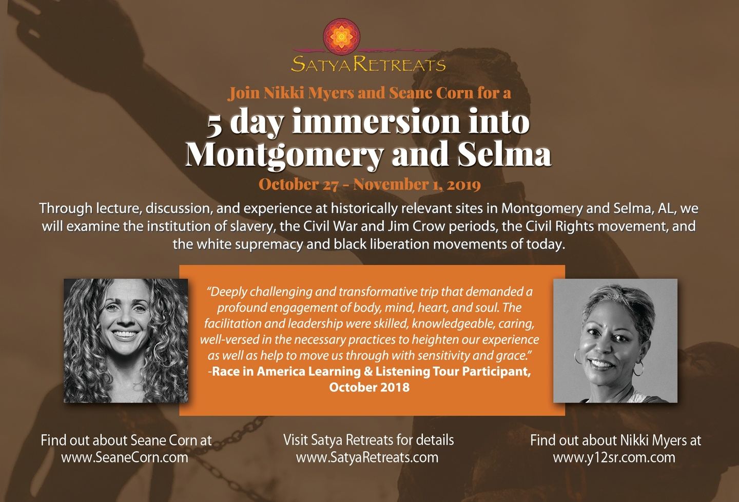 2nd Annual Race in America ~ Learning & Listening Tour A historical im