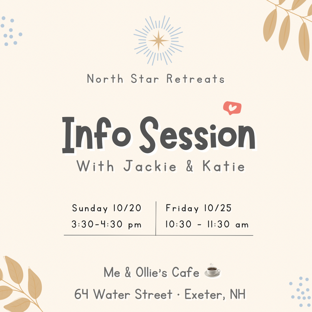 Retreat Info Session - Vt, FL, & Portugal