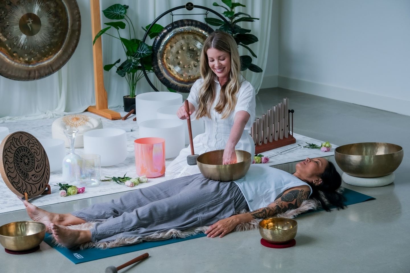 The Art of the Private Session: Singing Bowls on the Body