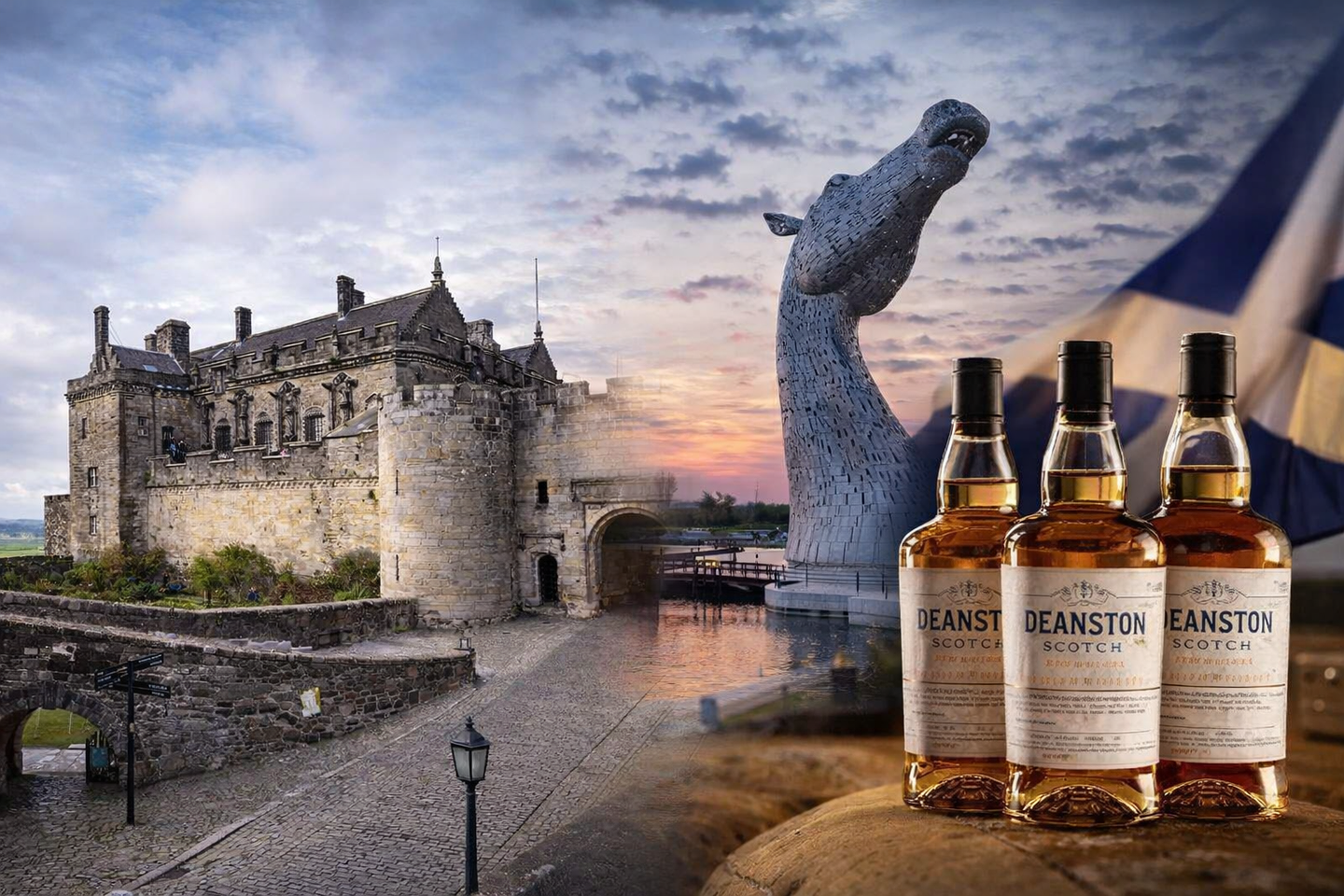 Stirling Castle, Whisky and The Kelpies Tour