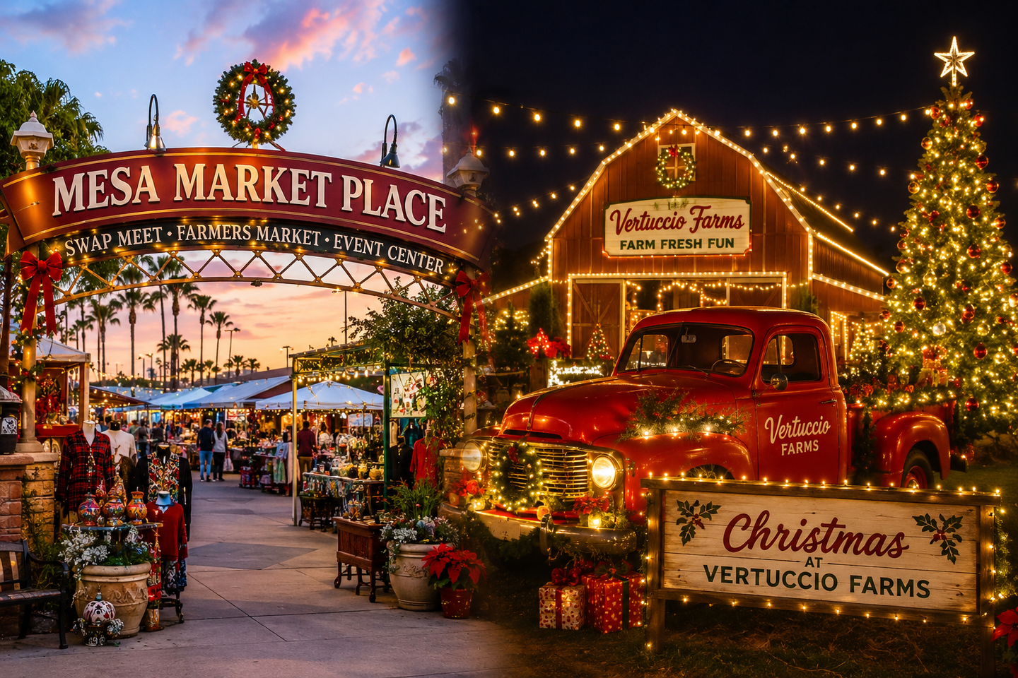 Mesa Market Place & Christmas in Mesa