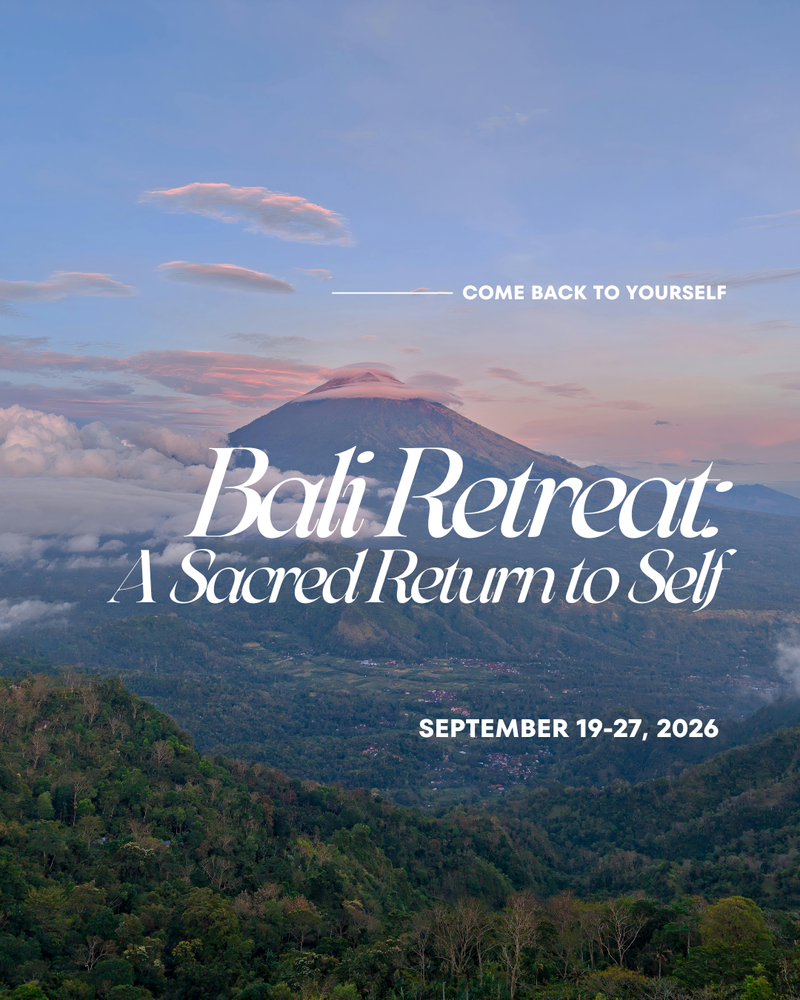 Bali: A Sacred Return to Self
