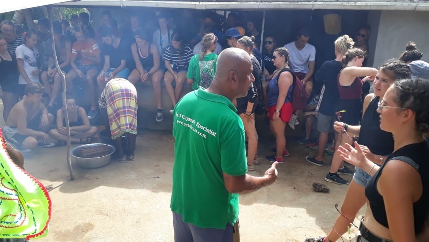 A guide in Suriname