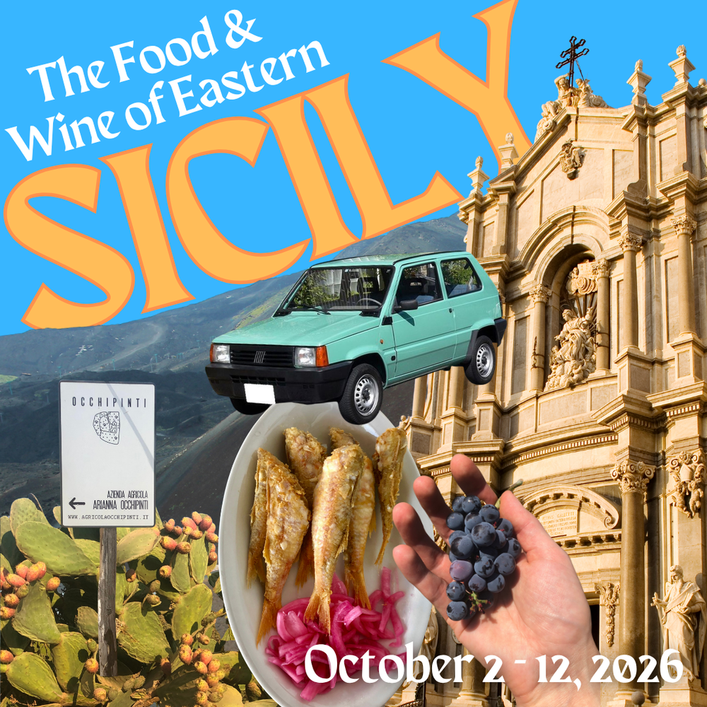 The Food + Wine of Eastern Sicily