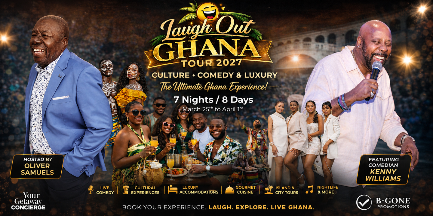LAUGH OUT TOUR GHANA Easter Experience Week 2027
