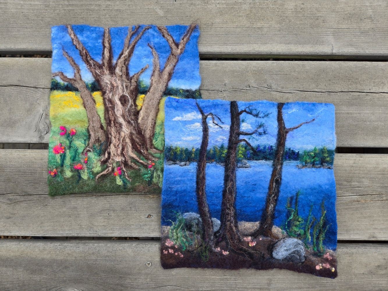 Jean Hainlen's Fall Into Felting Landscapes Retreat (Oct 10-12)