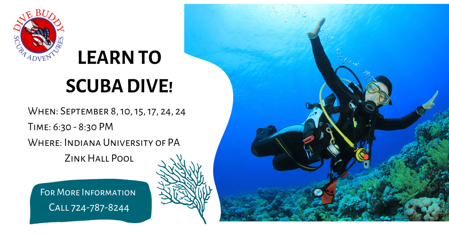 IUP Open Water Scuba Class Fall 2026