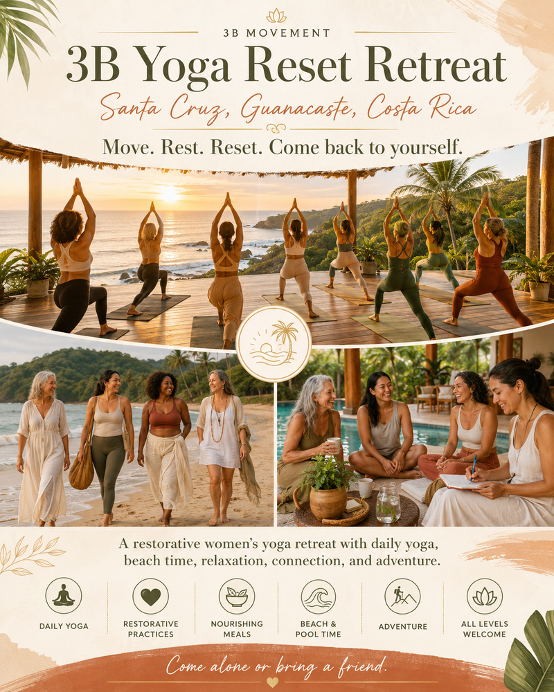 3B Yoga Reset Retreat — Costa Rica