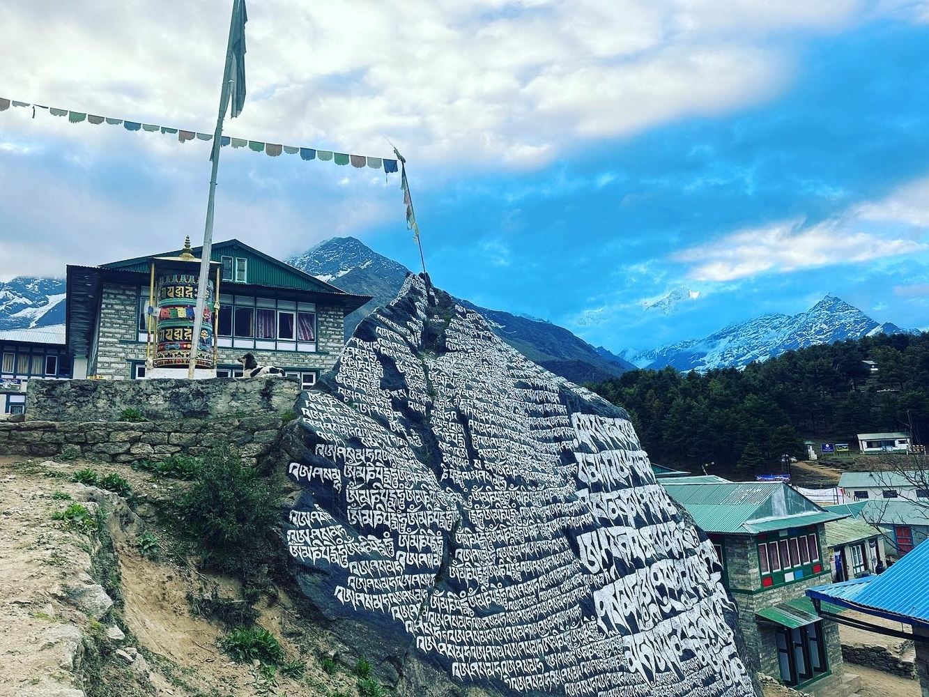 Helicopter flight and Everest View Hotel Overnight trip