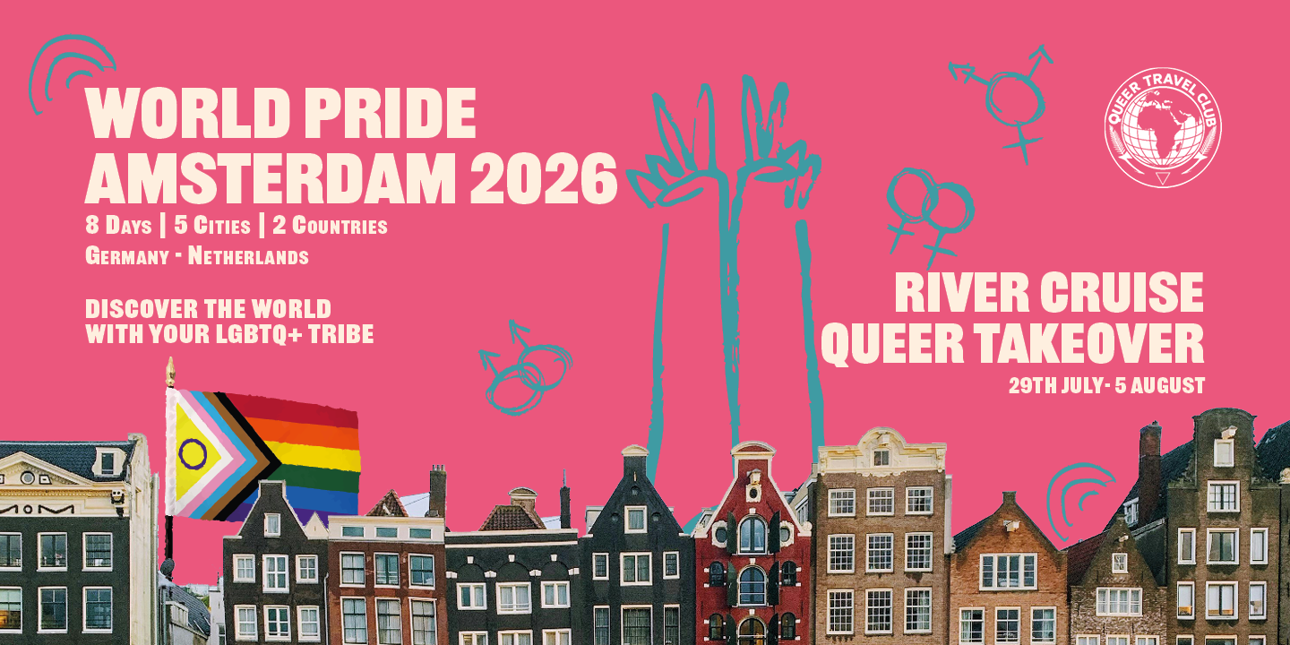 World Pride Amsterdam 2026 - River cruise for LGTBQ+ friends & allies