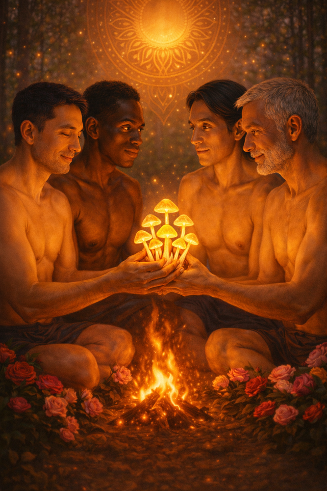 DaddyGuru's Hallowe'en GayTantra + Sacred MushLove Integration