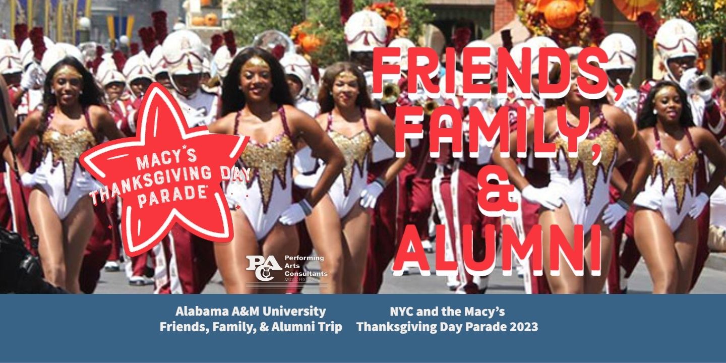Updated 2023 Macy's Parade w/the Alabama A&M