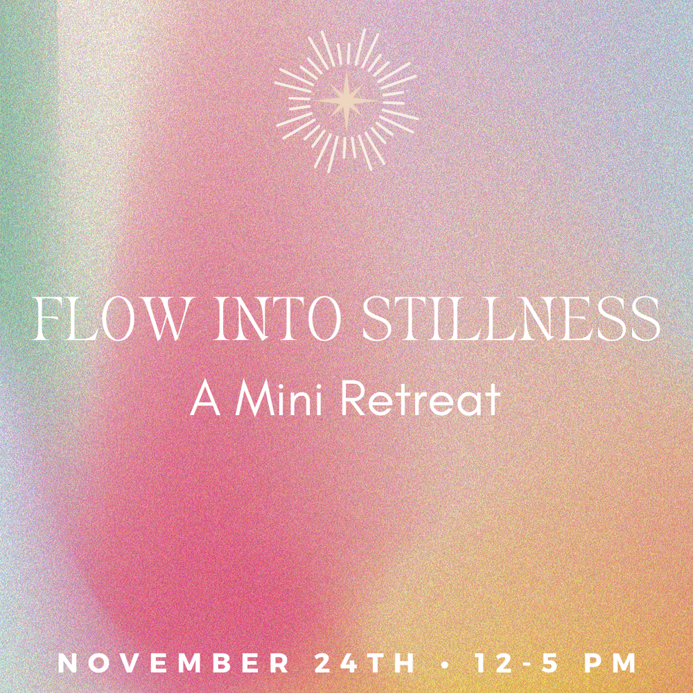 Flow Into Stillness