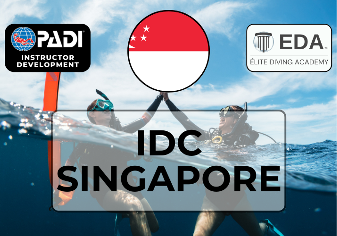 PADI Diving Instructor Course in Singapore