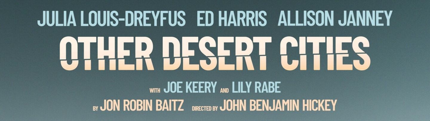 "Other Desert Cities"-Wednesday, Oct. 21