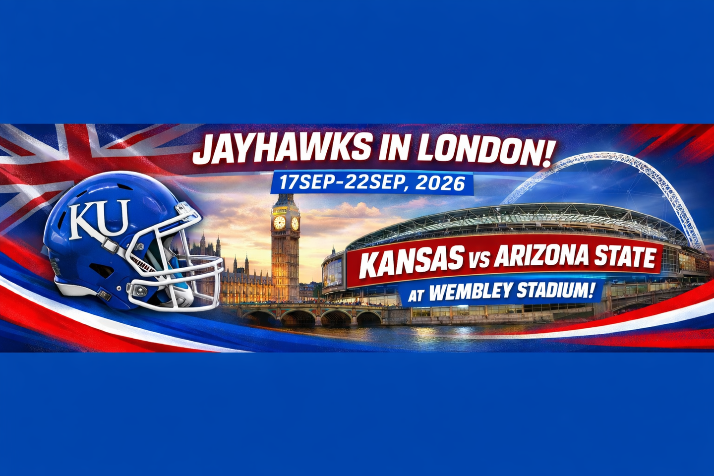 Union Jack Classic KU Football Travel Package