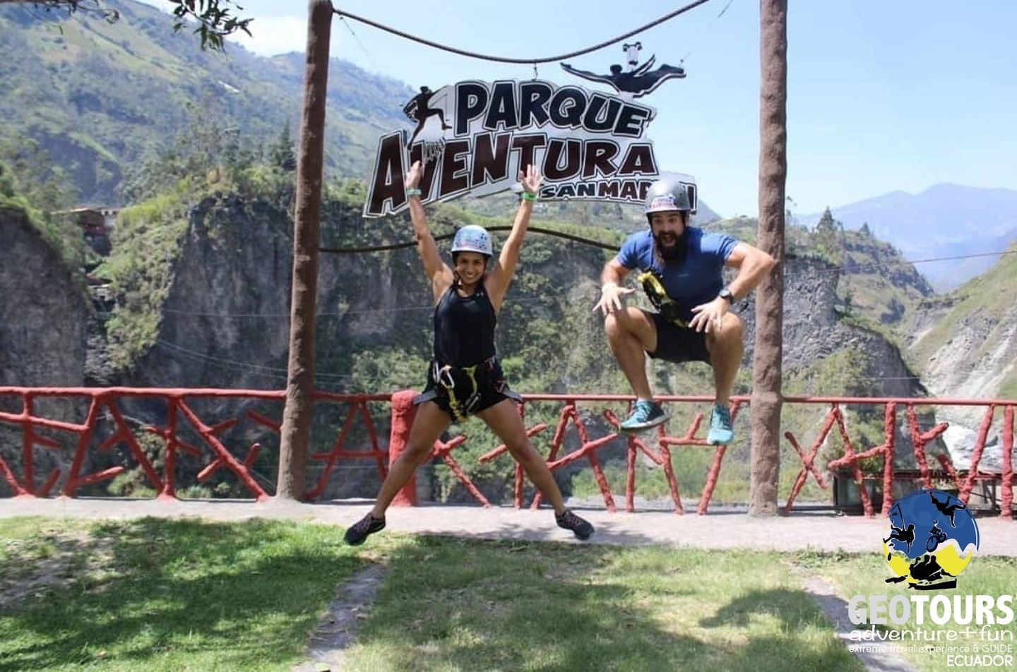Canopy San Martin Tour Baños Ecuador