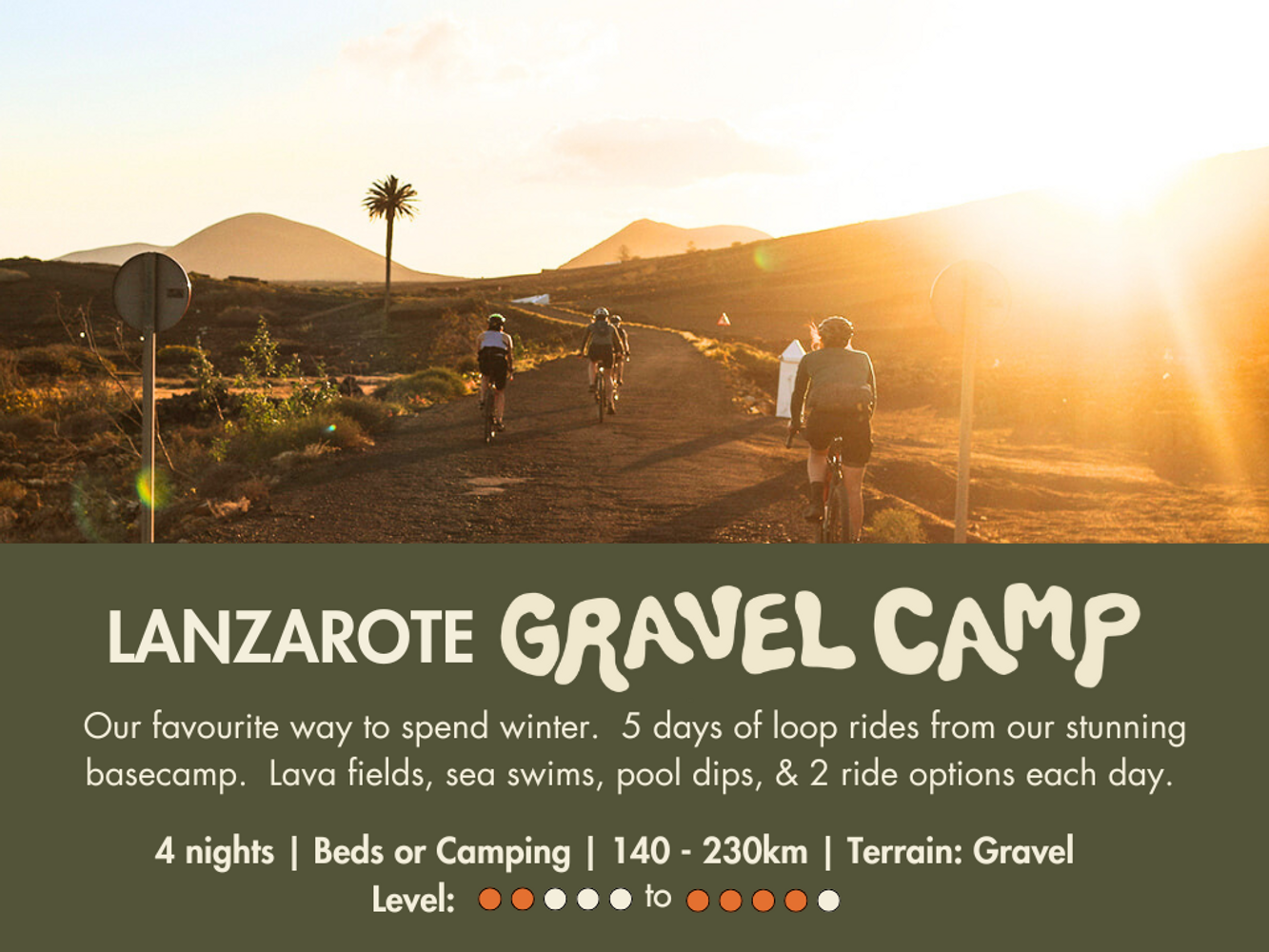 Lanzarote Gravel Camp