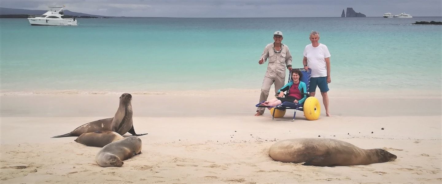 Galapagos slow mobility accessible tours