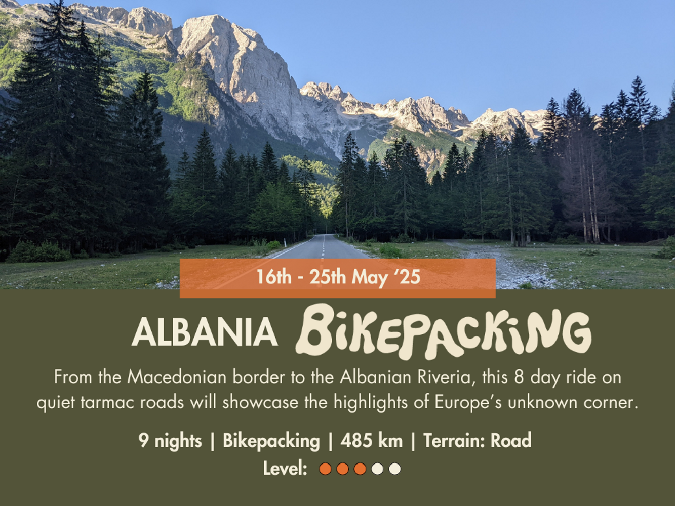 Albania Bikepacking