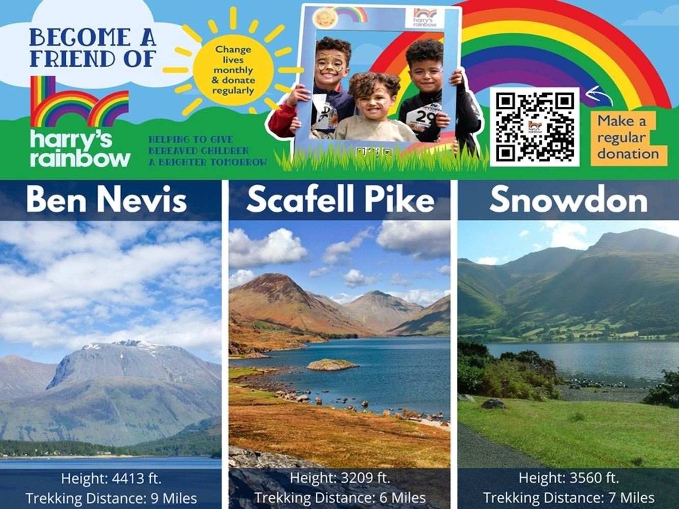 Harry's Rainbow - National 3 Peaks Challenge