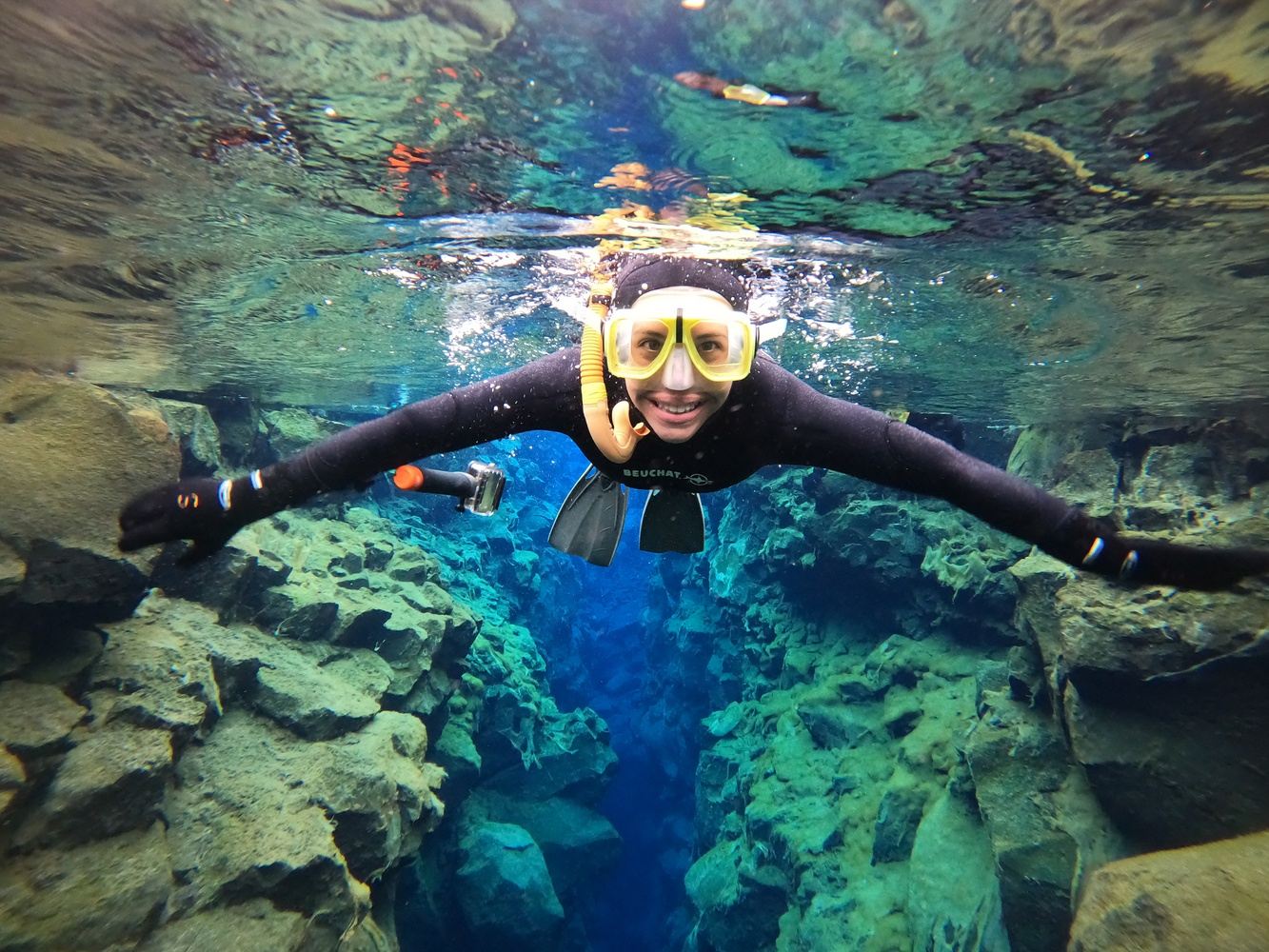 Private Iceland\Silfra Wetsuit Snorkeling