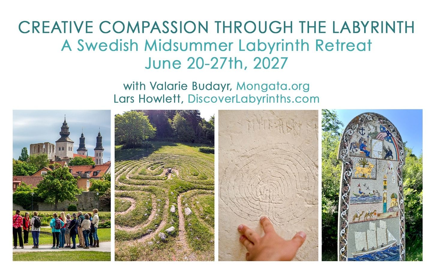 Creative Compassion through the Labyrinth: A Swedish Midsummer Retreat