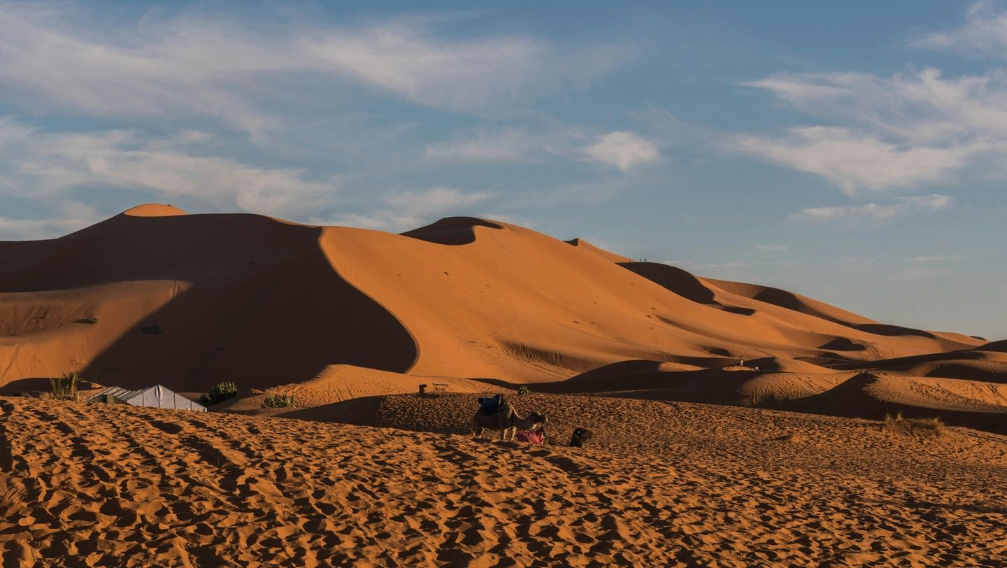 Quad bike ride in the dunes of Erg Chebbi