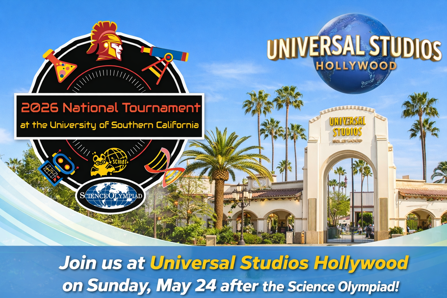 2026 Science Olympiad – Exclusive Universal Studios Group Tickets
