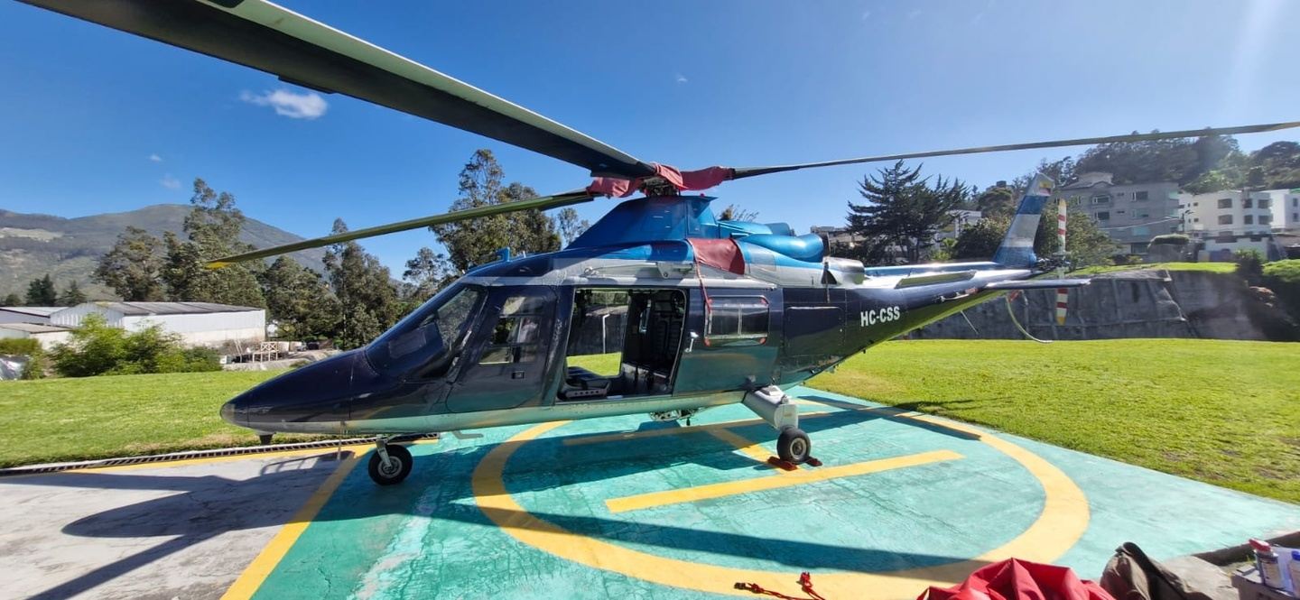 ABOVE THE CLOUDS IN A HELICOPTER AVENUE OF THE VOLCANOES