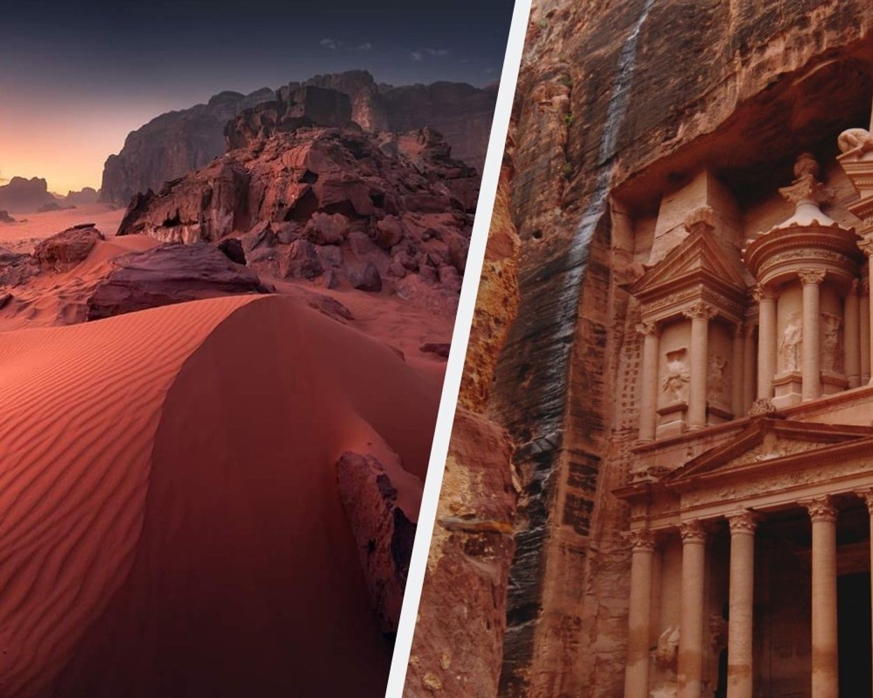 Cruise ship | Petra and Wadi Rum | Lunch Box & Admission fees included
