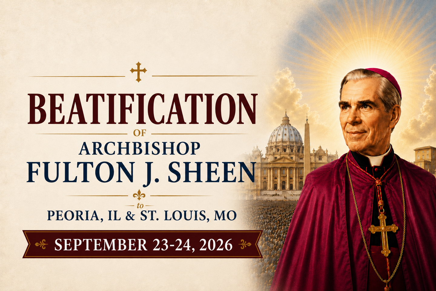 Beatification of Archbishop Fulton Sheen