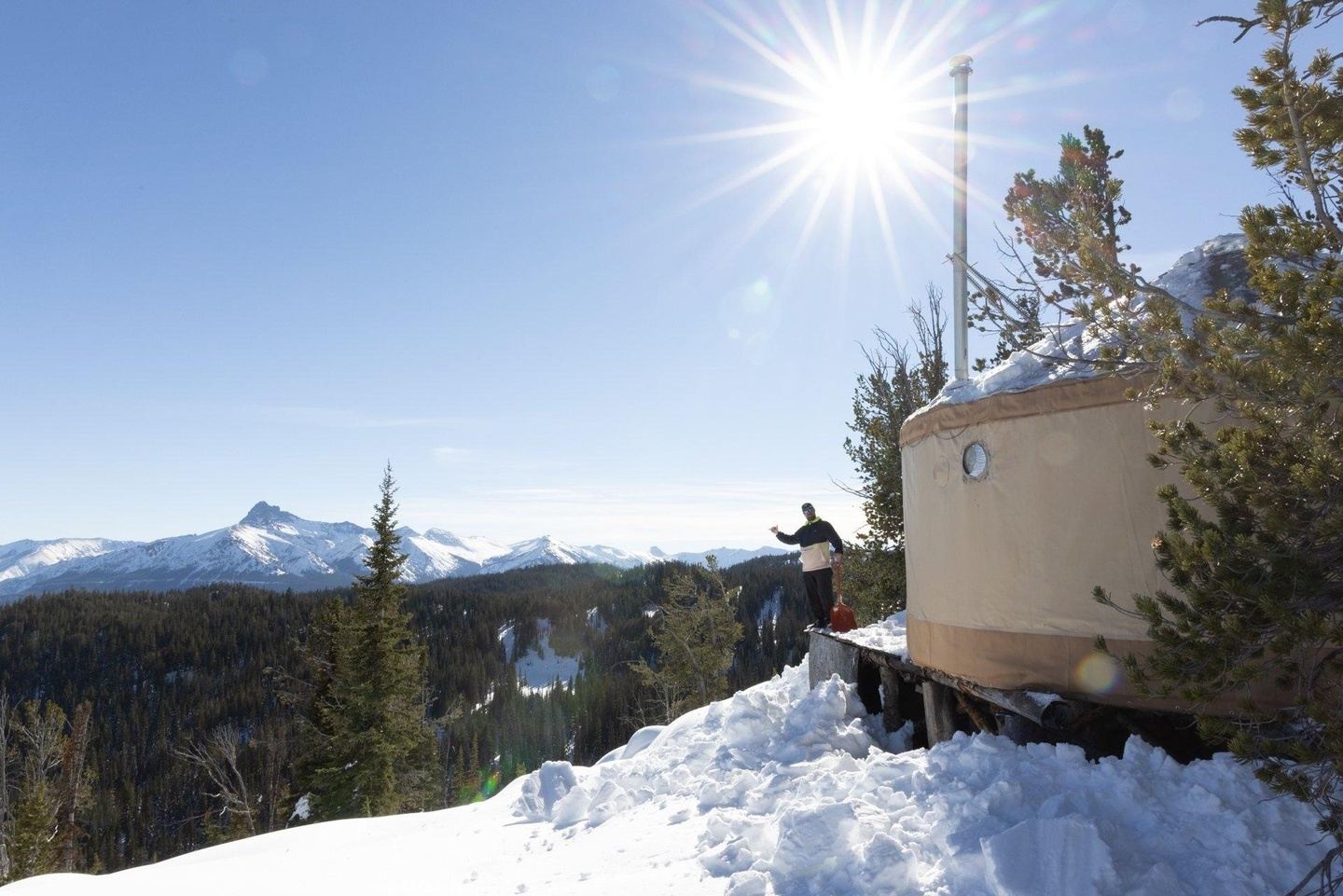 Avalanche Level 1 at the Mt Zimmer Yurt