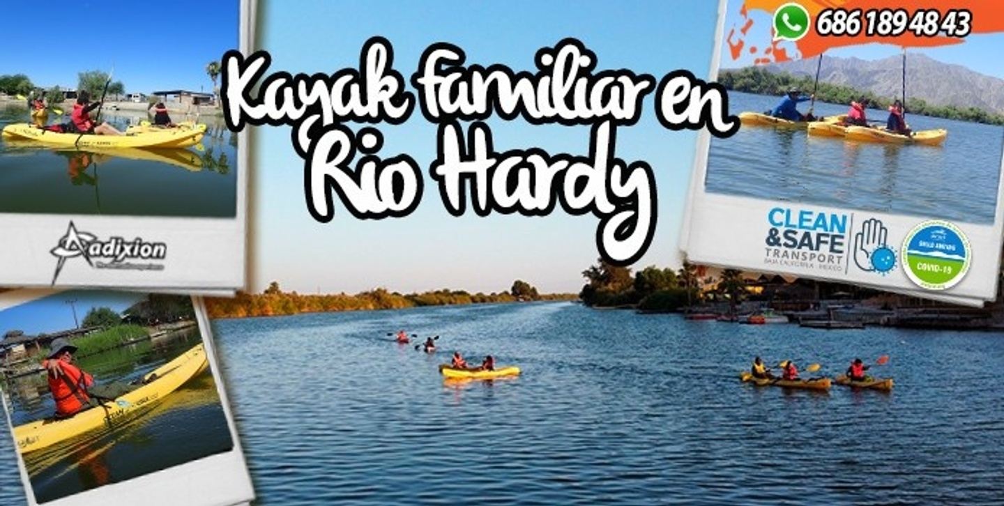 Kayak Río Hardy Grupal.