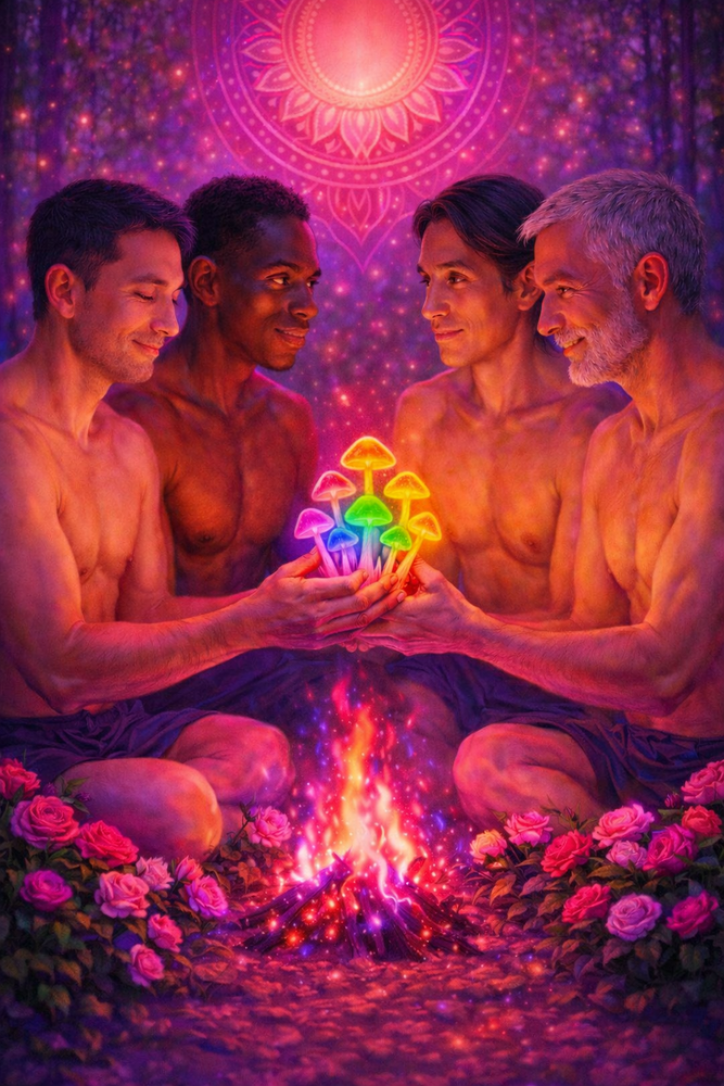 DaddyGuru's Summer PRIDE GayTantra + Sacred MushLove Integration