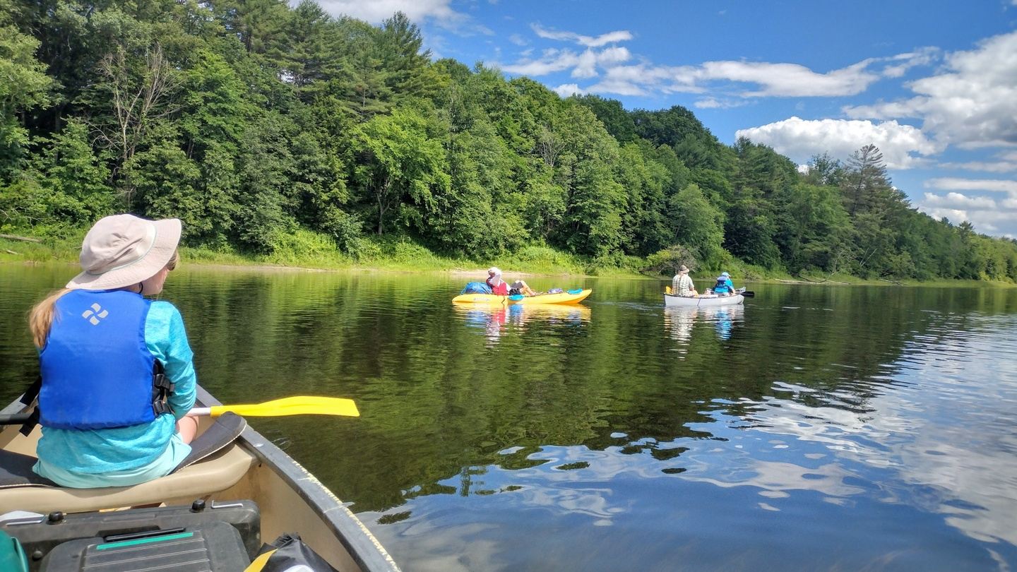 Guided Canoe/Kayak Tour @ Freedom Old Home Week 2023 (1-4pm)