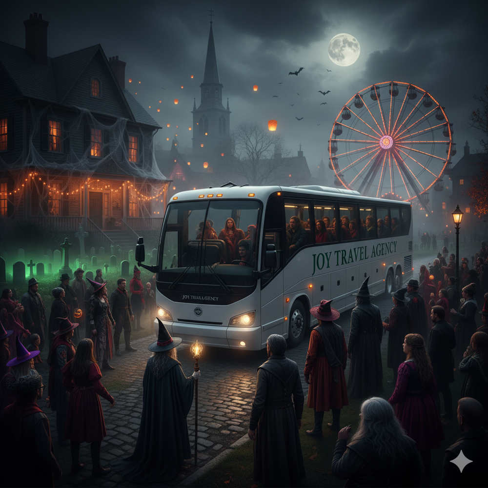 Salem HALLOWEEN MASSACRE 2026: Direct Bus from W. MA & N. CT