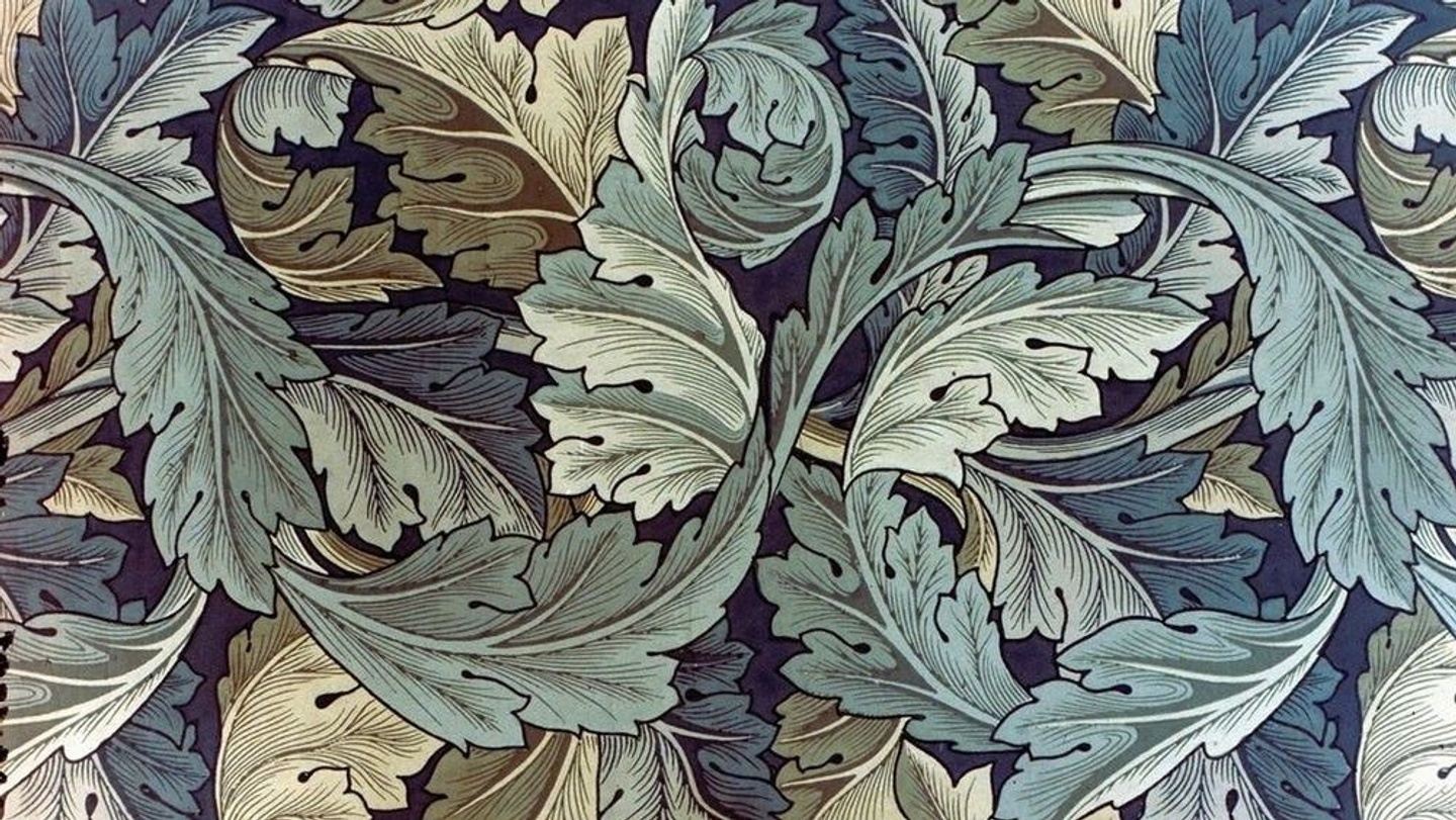 William Morris Wallpaper - Class recording
