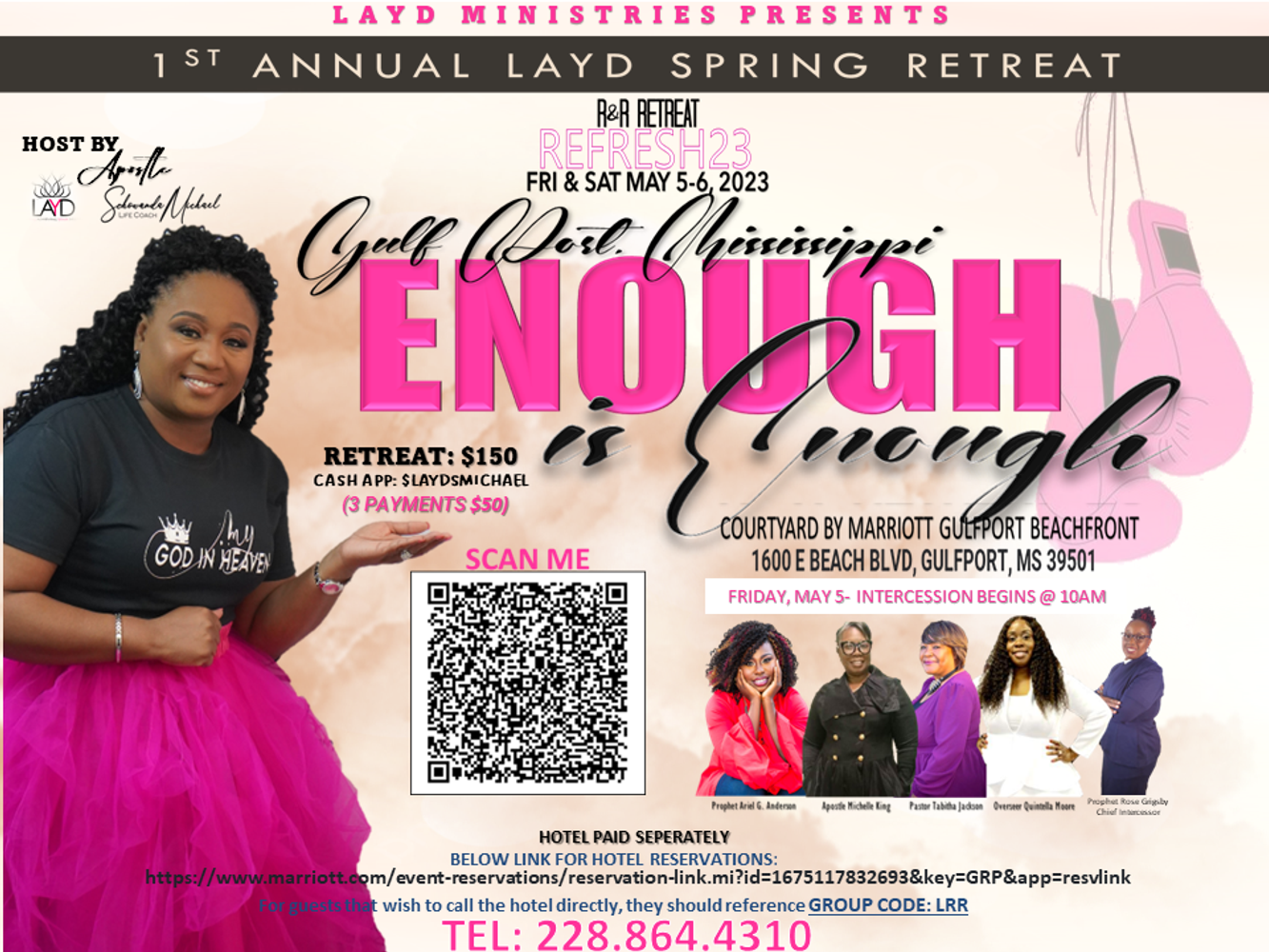 LAYD R&R RETREAT 2023, "Enough is Enough"
