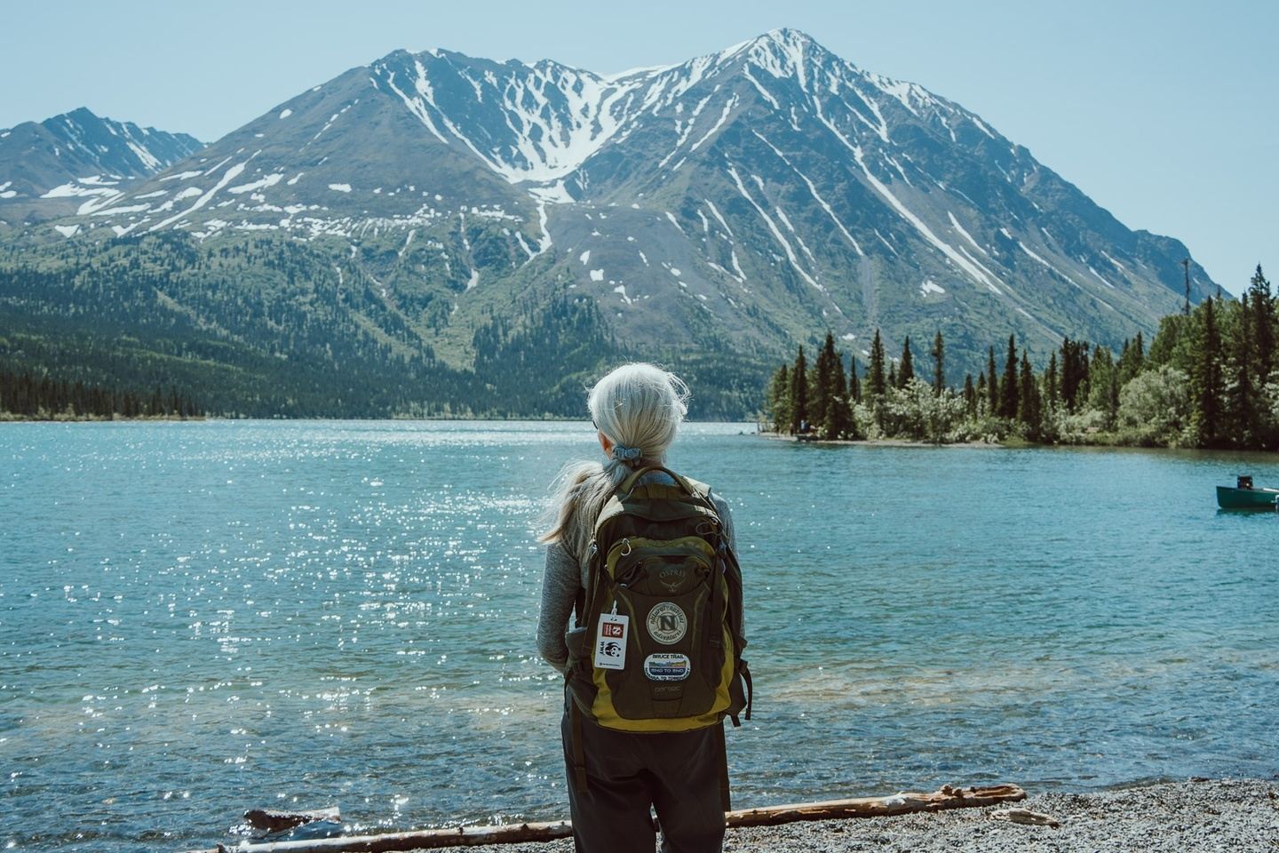 Active adventure to Yukon with Christine