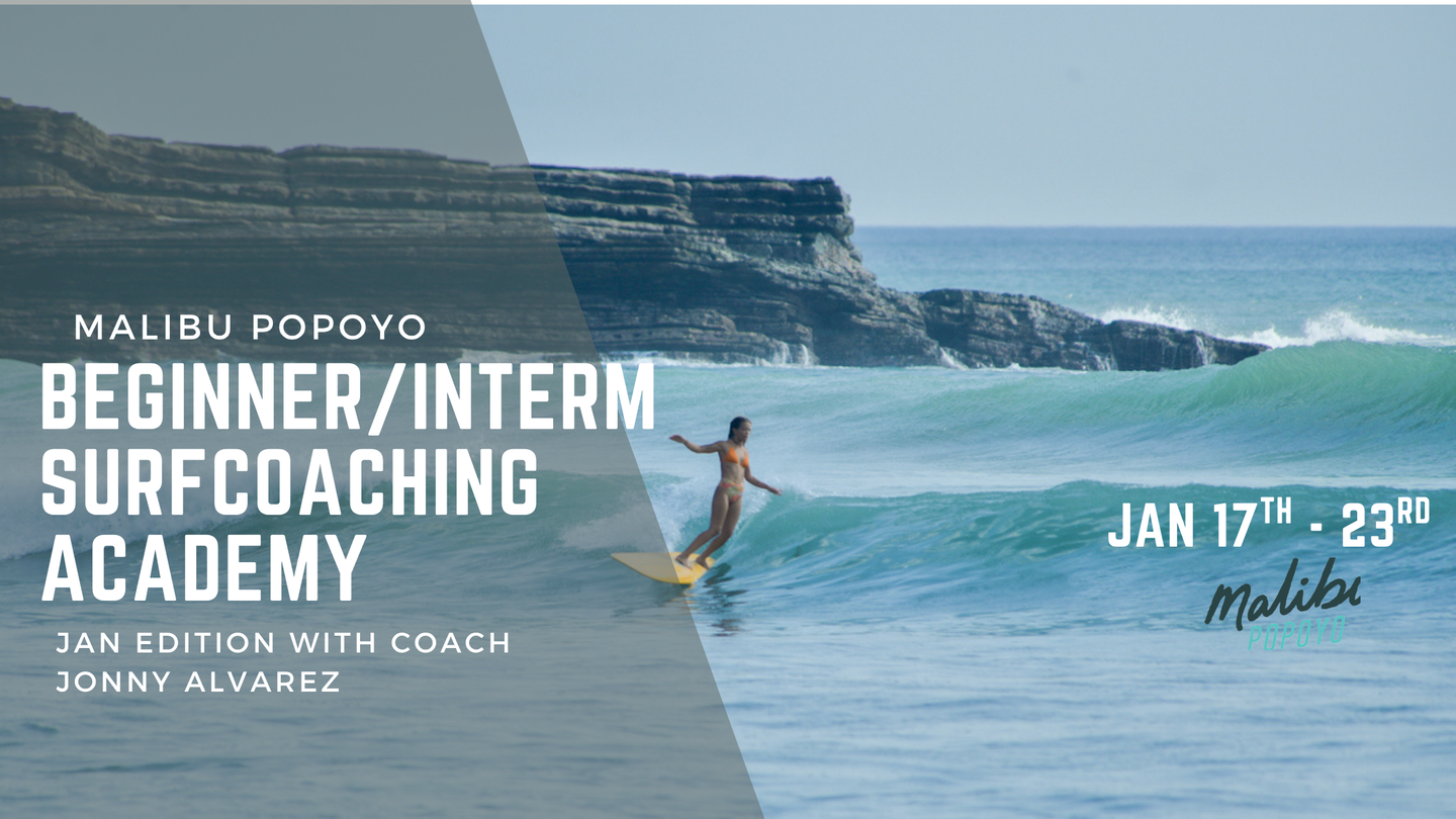 Beginner - Intermediate Surf coaching week w coach Jonny